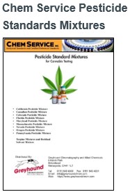 Chem Service Pesticide standards mixture